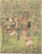 Maurice Prendergast, Spring in Franklin Park